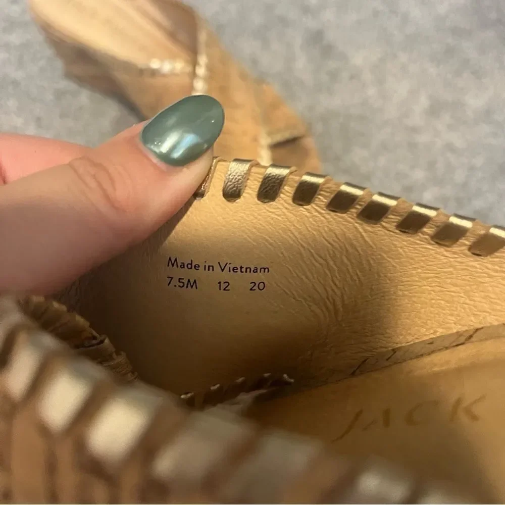 Jack Rogers Cross Band Mid-Wedge - Sloane 7.5